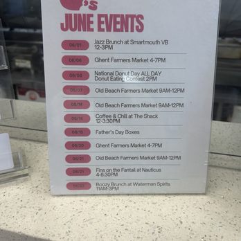 O's Donuts - June Events - Donuts Near Me - Norfolk, Virginia O's Donuts - June Events - Donuts Near Me - Norfolk, Virginia