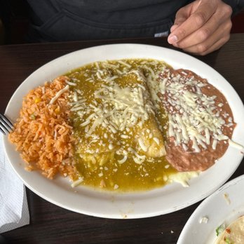 Tacos Sinaloa - Green enchiladas - Mexican Near Me - Santa Ana, California