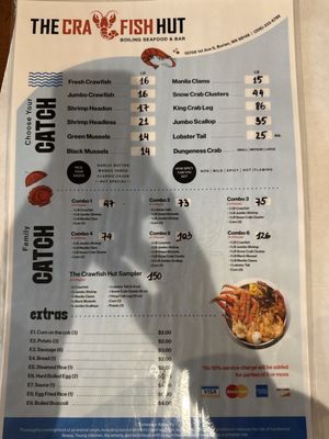 Menu photo 4 The Crawfish Hut Burien, WA
