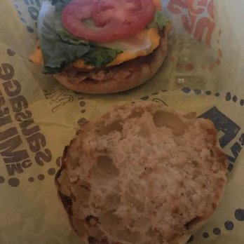McDonald's - Apparently this is the new Egg McMuffin... with no egg. - Fast Food Near Me - Ypsilanti, Michigan McDonald's - Apparently this is the new Egg McMuffin... with no egg. - Fast Food Near Me - Ypsilanti, Michigan