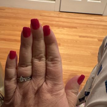 Iris Nail Spa - Powder manicure - Nail Salons Near Me - Newton, Massachusetts