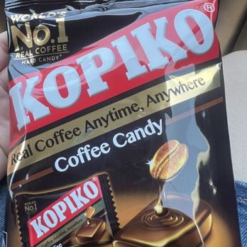 Kimpo Oriental Market - Kopiko Coffee Candy - from what I read online it has about 25 mg of caffeine per piece - International Grocery Near Me - Tucson, Arizona Kimpo Oriental Market - Kopiko Coffee Candy - from what I read online it has about 25 mg of caffeine per piece - International Grocery Near Me - Tucson, Arizona