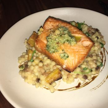 North Italia - Salmon with fregula pasta - Pizza Near Me - El Segundo, California