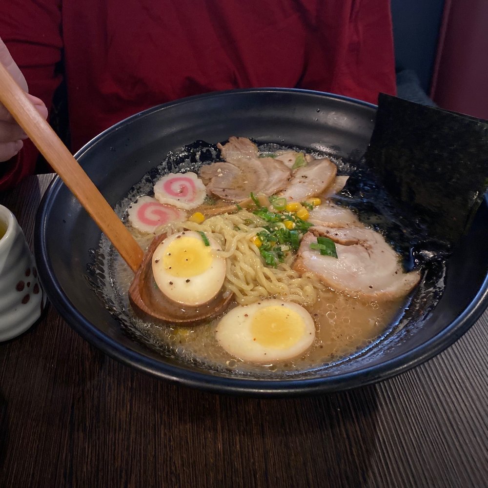 Katsu Ramen Bar - 3. Black Garlic Ramen - Ramen Near Me - Lafayette, Louisiana Katsu Ramen Bar - 3. Black Garlic Ramen - Ramen Near Me - Lafayette, Louisiana