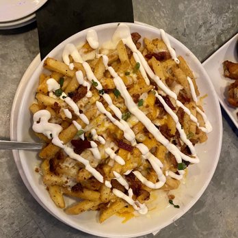 Downtown Social - Loaded fries - Bowling Near Me - New Braunfels, Texas Downtown Social - Loaded fries - Bowling Near Me - New Braunfels, Texas