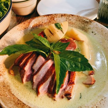 Soothr - Seared duck breast Green Curry - Thai Near Me - New York, New York
