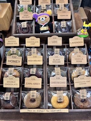 RING Baked Tofu Donuts by null