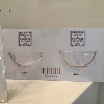 Poke Loa - Bowl sizes and cost - Poke Near Me - New Orleans, Louisiana