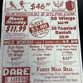 St. Louis Pizza & Wings - Pizza Near Me - Sappington, Missouri St. Louis Pizza & Wings - Pizza Near Me - Sappington, Missouri