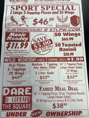Menu photo 3 St. Louis Pizza & Wings Sappington, MO Menu photo 3 St. Louis Pizza & Wings Sappington, MO