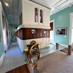 Recreation of John Noble's house boat