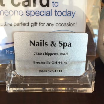 Nails & Spa - Business card! - Nail Salons Near Me - Brecksville, Ohio Nails & Spa - Business card! - Nail Salons Near Me - Brecksville, Ohio