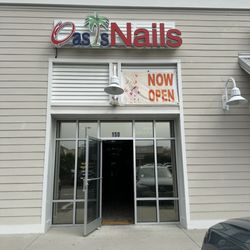 Oasis Nails - Front entrance