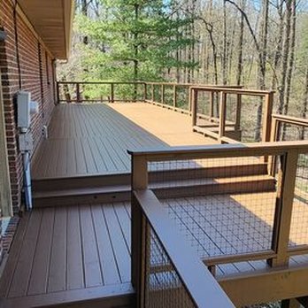 Select Pro Painting - Fresh Paint on a Deck in Evansville, IN. - Painters Near Me