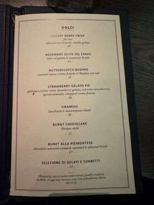 Menu photo 5 Osteria Mozza Washington, DC, DC
