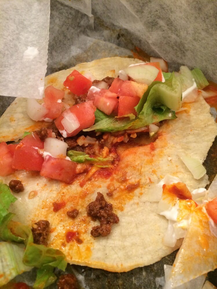 Oil city!!! It did not mix well with a stale and gross taco shells. Yelp