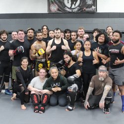 Kitsap Combat Sports - Tuesday night kickboxing class.