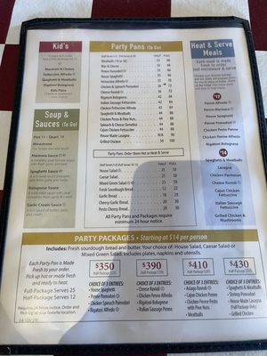 Menu photo 5 Rigatoni's Restaurant Castro Valley, CA
