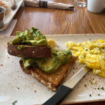 First Watch - Avacado toast & scrambled eggs - Breakfast & Brunch Near Me - Overland Park, Kansas