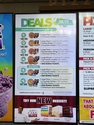 Menu photo 4 Chuck E. Cheese Garden Grove, CA Menu photo 4 Chuck E. Cheese Garden Grove, CA