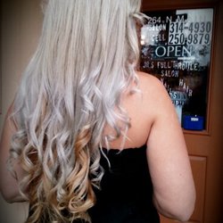 JR's Full Throttle Salon - GOLD AND SILVER HAIRCOLOR