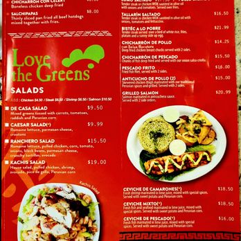 Kachi's Chicken - Appetizers, salads, and a variety of dishes. - Peruvian Near Me - Suitland, Maryland