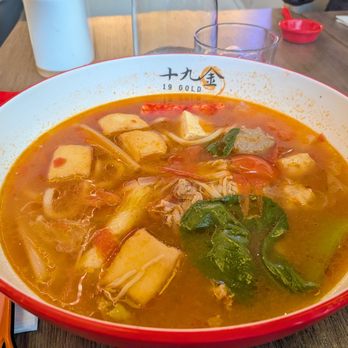19 Gold - Tomato broth malatang - Taiwanese Near Me - Bothell, Washington