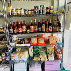Manila Kitchen Asian Market & Cafe - Just a few items in there large selection of groceries