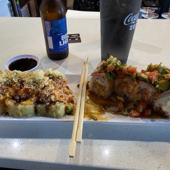 Great American Cookies - Heart roll on left, Cyndi roll on right - Sushi Bars Near Me - New Orleans, Louisiana Great American Cookies - Heart roll on left, Cyndi roll on right - Sushi Bars Near Me - New Orleans, Louisiana