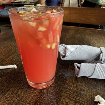 Patria Cocina - Watermelon and cucumber non alcoholic drink - Mexican Near Me - Atlanta, Georgia Patria Cocina - Watermelon and cucumber non alcoholic drink - Mexican Near Me - Atlanta, Georgia