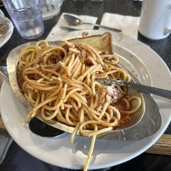 Trukker's Restaurant - Spaghetti lunch, salad included