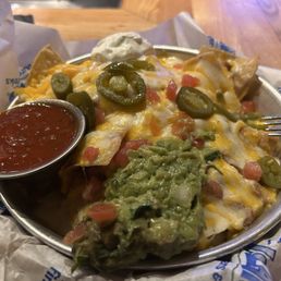 Happy hour nachos