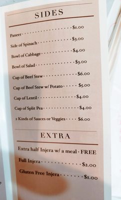 Menu photo 4 Addis Ethiopian Food Fairfield, IA Menu photo 4 Addis Ethiopian Food Fairfield, IA