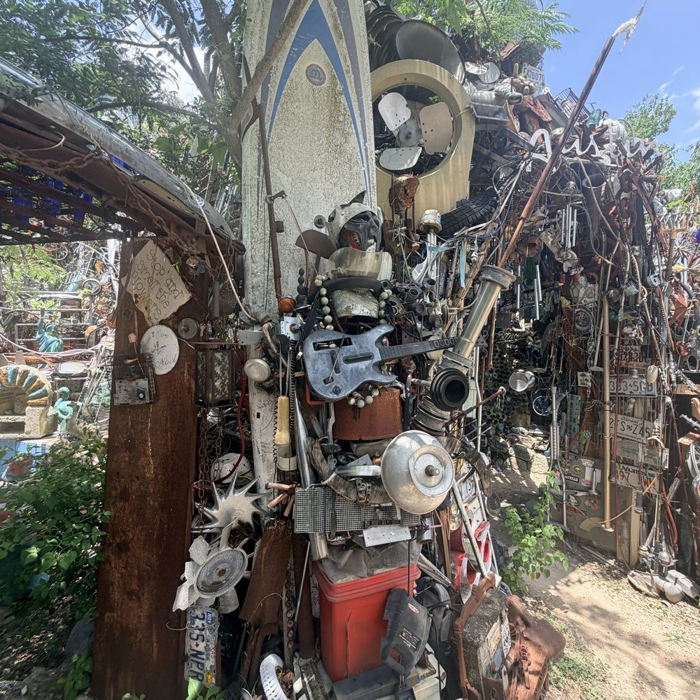 Cathedral of Junk - Trash guitar - Junkyards Near Me - Austin, Texas