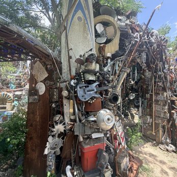 Cathedral of Junk - Trash guitar - Junkyards Near Me - Austin, Texas