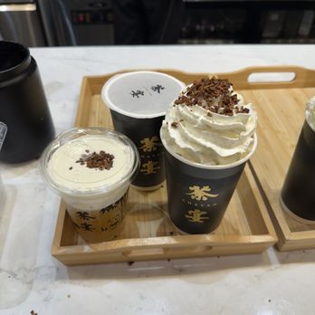 Chayan - Puer frappe and osmanthus cream cloud. - Bubble Tea Near Me - Richmond, British Columbia Chayan - Puer frappe and osmanthus cream cloud. - Bubble Tea Near Me - Richmond, British Columbia
