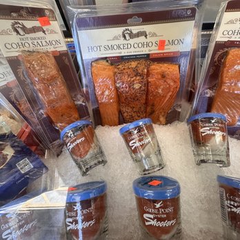 Goose Point Oysters - Salmon packs and oyster shooters. - Seafood Markets Near Me - Bay Center, Washington Goose Point Oysters - Salmon packs and oyster shooters. - Seafood Markets Near Me - Bay Center, Washington