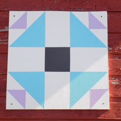 Washington County Barn Quilt Trail - Barn quilt on Crabtrees in Copas, Minnesota, that is part of the Washington County Barn Quilt Trail.