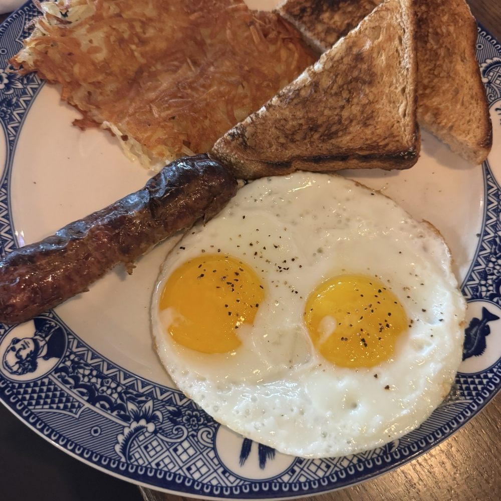 Breakfast Plate with breakfast sausage Breakfast Plate with breakfast sausage