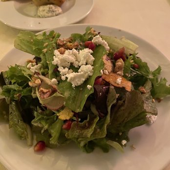 Rosewood Mansion on Turtle Creek - Split farmers greens salad - Hotels Near Me - Dallas, Texas Rosewood Mansion on Turtle Creek - Split farmers greens salad - Hotels Near Me - Dallas, Texas