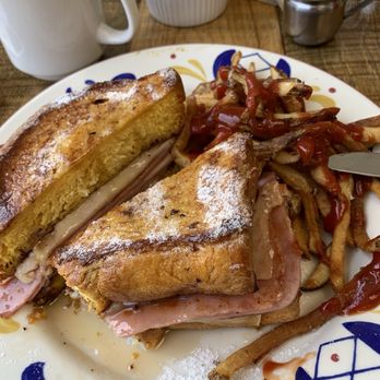 Sunny's Cafe - Monte Cristo with homemade fries - Breakfast & Brunch Near Me - Rancho Cucamonga, California Sunny's Cafe - Monte Cristo with homemade fries - Breakfast & Brunch Near Me - Rancho Cucamonga, California