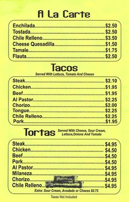 Menu photo 2 Super Burrito Crete, IL Menu photo 2 Super Burrito Crete, IL