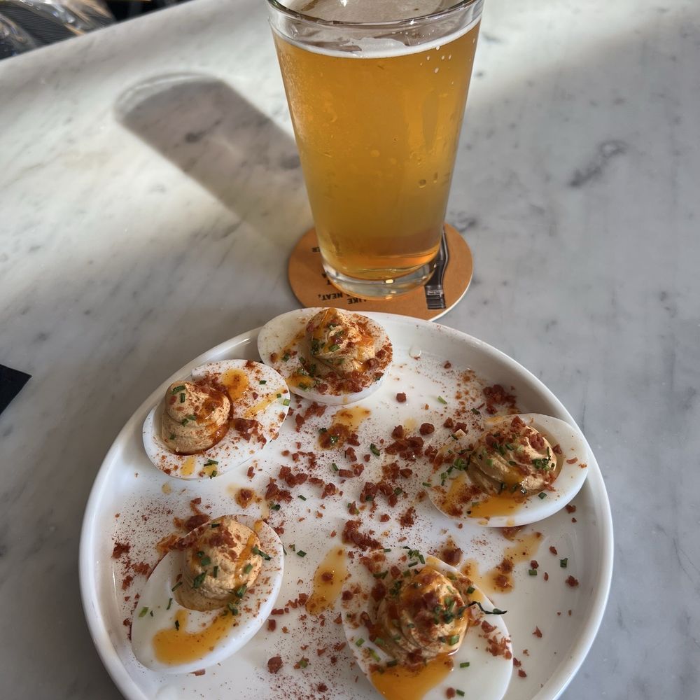 Good Bar - Crispy Chorizo Deviled Eggs - Cocktail Bars Near Me - Seattle, Washington Good Bar - Crispy Chorizo Deviled Eggs - Cocktail Bars Near Me - Seattle, Washington