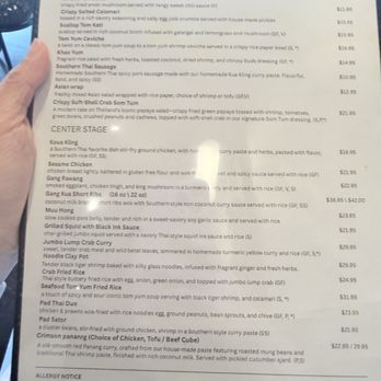 COO Thai Cuisine - Menu - Thai Near Me - Chicago, Illinois
