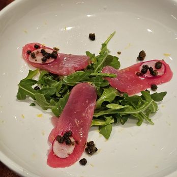 1229 Shine - Tuna Crudo - Seafood Near Me - Myrtle Beach, South Carolina 1229 Shine - Tuna Crudo - Seafood Near Me - Myrtle Beach, South Carolina