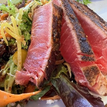 Finney's Crafthouse - Orange - Moroccan salad with ahi added. - New American Near Me - Orange, California