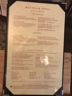 Menu photo 6 Red Rock Grill Springdale, UT Menu photo 6 Red Rock Grill Springdale, UT