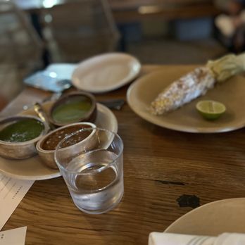 Oaxaca - Triple salsa and elote - Mexican Near Me - Atlanta, Georgia Oaxaca - Triple salsa and elote - Mexican Near Me - Atlanta, Georgia