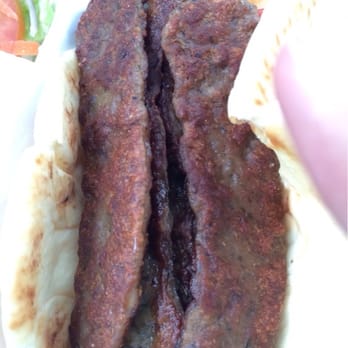 Boca Do Brasil - Apparently "lamb" gyro translates to dry sausage patties - Brazilian Near Me - Las Vegas, Nevada