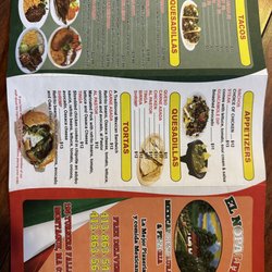 El Nopalito Mexican Restaurant & Pizzeria - Page 1/2 of Menu